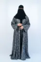 Dubai Style Grey Abaya