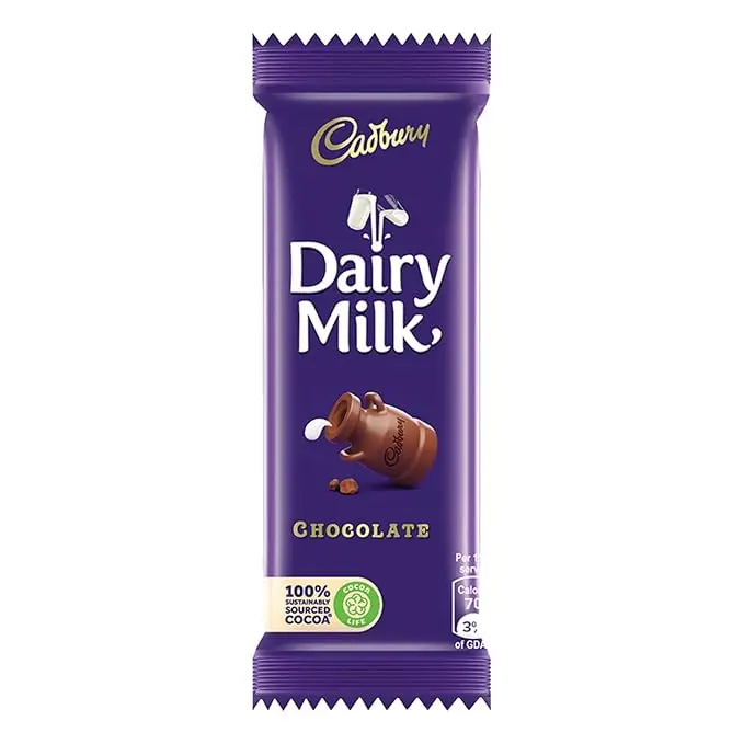 Cadbury Dairy Milk Chocolate Bar, 11.5 Gram