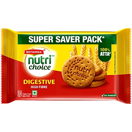 Britannia Nutrichoice Digestive High-Fibre Biscuits, 960 g