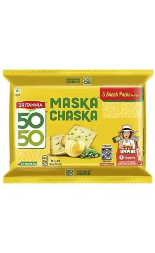 Britannia 50-50 Maska Chaska Biscuits, 300 g