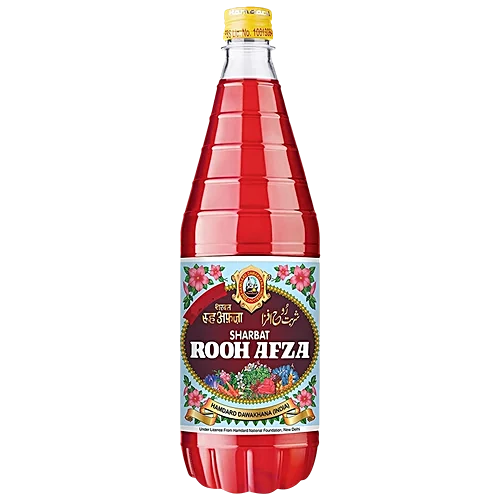 Hamdard Rooh Afza Sharbat, 750 ml Bottle