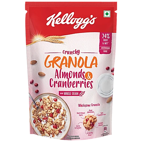 Kellogg's Crunchy Granola - Almonds & Cranberries, 460 g
