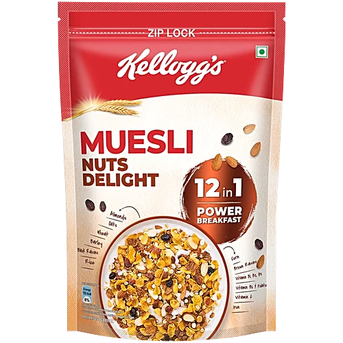 Kellogg's Muesli Nuts Delight - 12 In 1 Power Breakfast, 1 kg