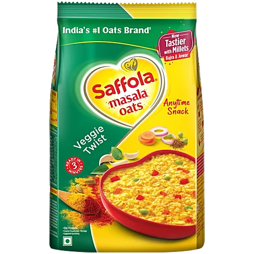 Saffola Masala Oats - Veggie Twist, 1 kg