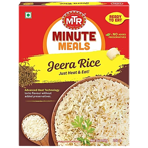  Ready To Eat - Jeera Rice, 250 g Carton
