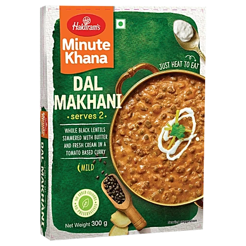 Haldiram's Ready To Eat - Dal Makhani, 300 g Carton