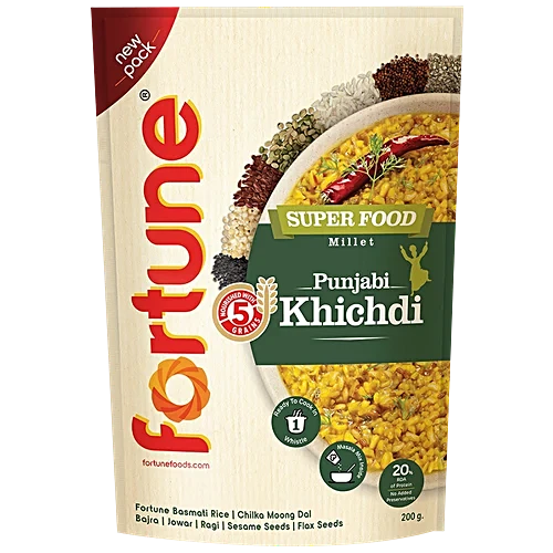 Fortune Superfood Punjabi Khichdi, 200 g Pouch
