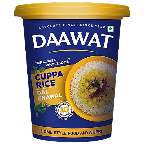 Daawat Cuppa Rice Dal Chawal - Ready In 10 Minutes, 90 g