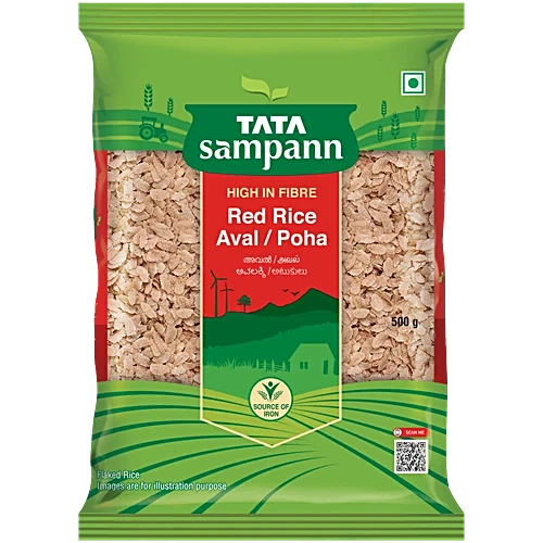Red Rice Aval/Poha, 500 g