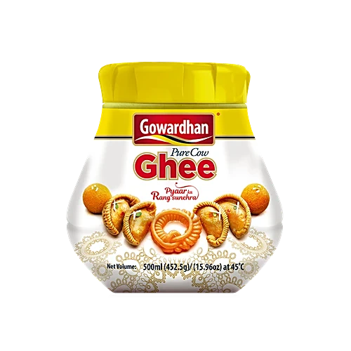 Gowardhan Ghee/Tuppa, 500 ml Bottle