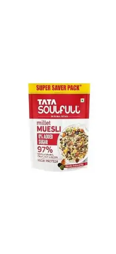 TATA Soulfull 0% Added Sugar Millet Muesli, 700 g