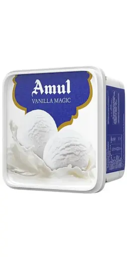 Amul Ice Cream - Vanilla Magic, 1 L Tub