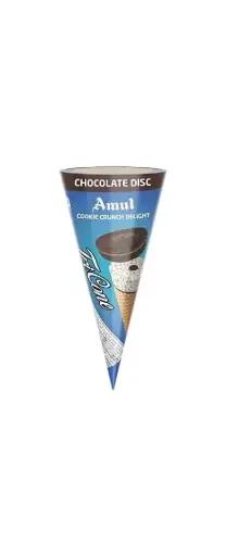 Amul Ice Cream - Tricone, Cookie Crunch Delight, 120 ml