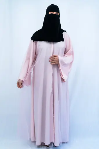 Pink Aura Abaya