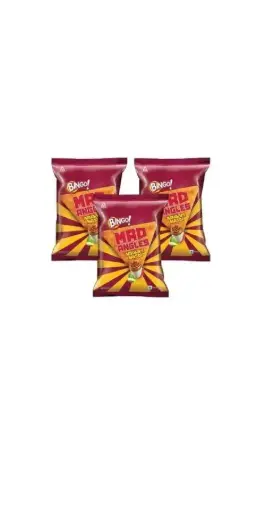 Bingo Mad Angles Achaari Masti Crisps - Pack of 3 / 3*60g