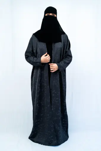Subtle Floral Pattern Abaya