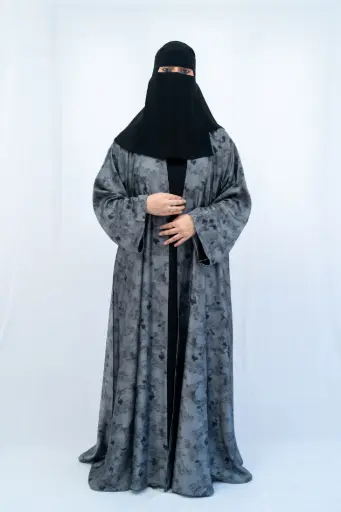 Dubai Style Grey Abaya